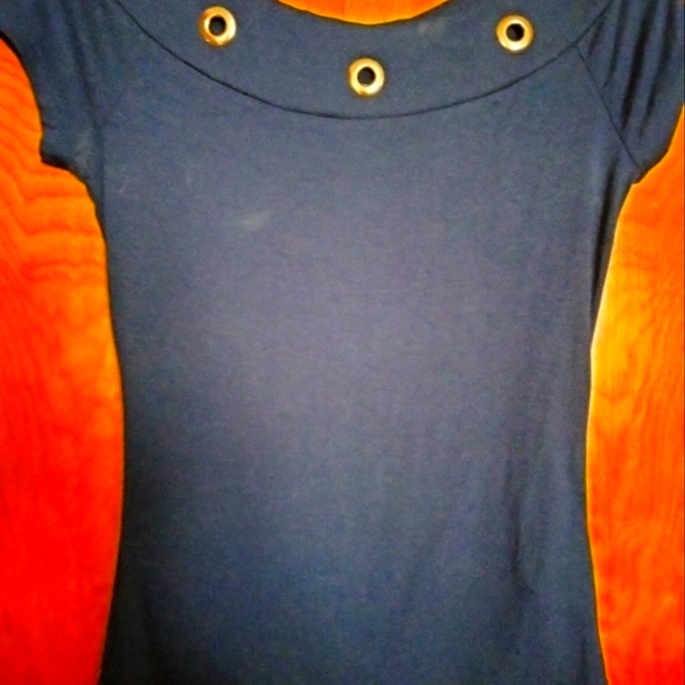Venus navy blue top